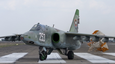 Photo ID 32934 by Anton Balakchiev. Bulgaria Air Force Sukhoi Su 25K, 253