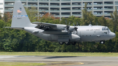 Photo ID 32997 by Hector Rivera - Puerto Rico Spotter. USA Air Force Lockheed C 130H Hercules L 382, 79 0477
