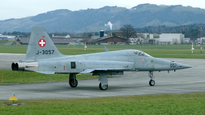 Photo ID 33168 by Joop de Groot. Switzerland Air Force Northrop F 5E Tiger II, J 3057