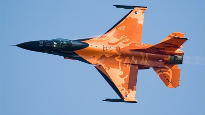 Photo ID 33277 by Alex van Noye. Netherlands Air Force General Dynamics F 16AM Fighting Falcon, J 015