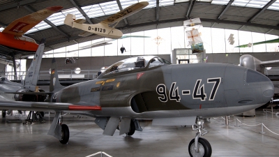 Photo ID 33358 by Günther Feniuk. Germany Air Force Lockheed T 33A Shooting Star, 94 47