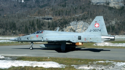 Photo ID 33362 by Joop de Groot. Switzerland Air Force Northrop F 5E Tiger II, J 3074