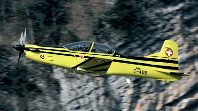 Photo ID 33642 by Joop de Groot. Switzerland Air Force Pilatus PC 9, C 406