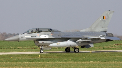 Photo ID 33703 by Walter Van Bel. Belgium Air Force General Dynamics F 16BM Fighting Falcon, FB 15