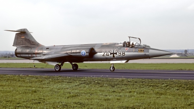 Photo ID 33773 by Rainer Mueller. Germany Air Force Lockheed F 104G Starfighter, 24 98
