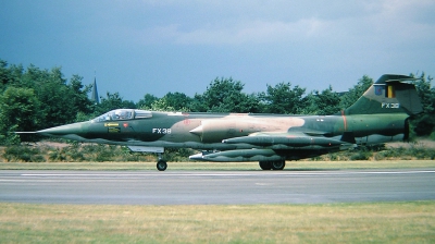 Photo ID 34228 by Arie van Groen. Belgium Air Force Lockheed F 104G Starfighter, FX 38