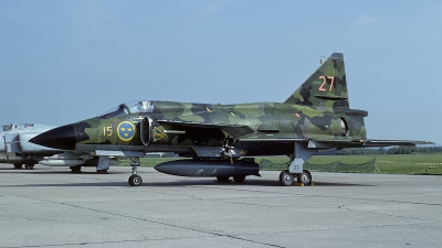 Photo ID 34377 by Rainer Mueller. Sweden Air Force Saab AJS37 Viggen, 37082