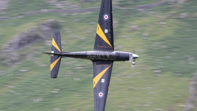 Photo ID 34475 by Barry Swann. UK Air Force Short Tucano T1, ZF341