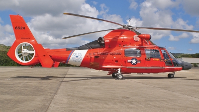 Photo ID 34485 by Hector Rivera - Puerto Rico Spotter. USA Coast Guard Aerospatiale HH 65C Dolphin SA 366G 1, 6524