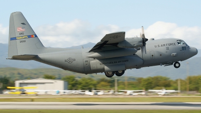 Photo ID 34423 by Hector Rivera - Puerto Rico Spotter. USA Air Force Lockheed C 130H Hercules L 382, 93 1561