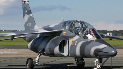 Photo ID 34578 by Barry Swann. Belgium Air Force Dassault Dornier Alpha Jet 1B, AT18