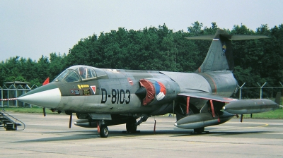 Photo ID 34698 by Arie van Groen. Netherlands Air Force Lockheed RF 104G Starfighter, D 8103