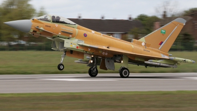 Photo ID 34844 by John Higgins. Saudi Arabia Air Force Eurofighter Typhoon FGR50, ZK064