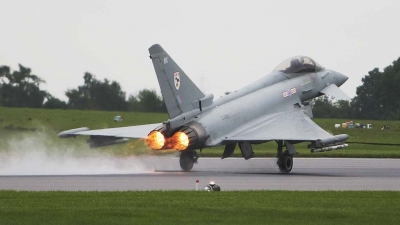 Photo ID 4162 by Paul Tiller. UK Air Force Eurofighter Typhoon F2, ZJ920