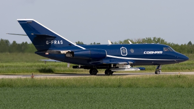 Photo ID 34959 by Rainer Mueller. Company Owned Cobham Aviation Dassault Falcon 20, G FRAS