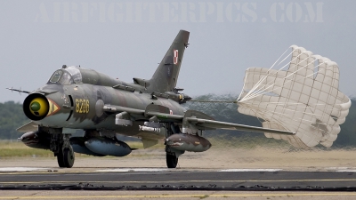 Photo ID 418 by Chris Lofting. Poland Air Force Sukhoi Su 22M4 Fitter K, 8206