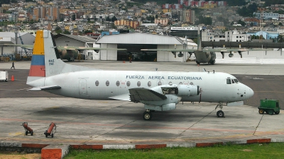 Photo ID 35205 by Melchior Timmers. Ecuador Air Force Hawker Siddeley HS 748 Srs2A 281 Andover, FAE741