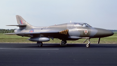 Photo ID 35295 by Rainer Mueller. UK Air Force Hawker Hunter T7, XL573