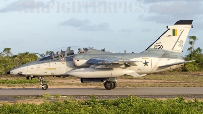 Photo ID 424 by Chris Lofting. Brazil Air Force AMX International A 1B, FAB5658