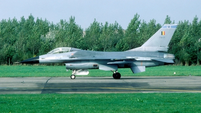 Photo ID 35498 by Joop de Groot. Belgium Air Force General Dynamics F 16A Fighting Falcon, FA 17