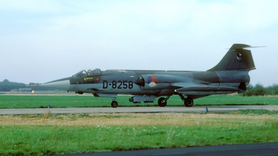 Photo ID 35555 by Joop de Groot. Netherlands Air Force Lockheed F 104G Starfighter, D 8258