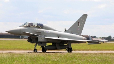 Photo ID 4267 by Paul Tiller. UK Air Force Eurofighter Typhoon T1, ZJ811