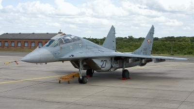 Photo ID 35517 by Rainer Mueller. Hungary Air Force Mikoyan Gurevich MiG 29UB 9 51, 27