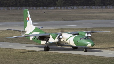 Photo ID 35617 by Rudolf Chocholacek. Slovakia Air Force Antonov An 26B, 3208