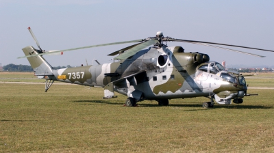 Photo ID 35645 by CHARLES OSTA. Czech Republic Air Force Mil Mi 35 Mi 24V, 7357