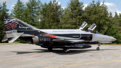 Photo ID 35653 by Klemens Hoevel. Germany Air Force McDonnell Douglas F 4F Phantom II, 37 03