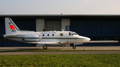 Photo ID 35928 by Sven Zimmermann. Sweden Air Force North American Tp86 Sabreliner, 86001