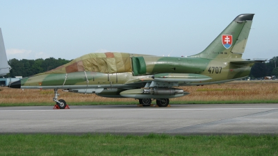 Photo ID 36155 by Toon Cox. Slovakia Air Force Aero L 39ZAM Albatros, 4707