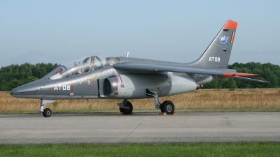 Photo ID 36158 by Toon Cox. Belgium Air Force Dassault Dornier Alpha Jet 1B, AT08