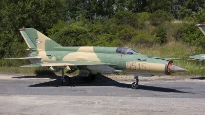 Photo ID 36369 by Chris Lofting. Hungary Air Force Mikoyan Gurevich MiG 21MF, 9515