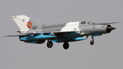 Photo ID 36623 by Jan Suchanek. Romania Air Force Mikoyan Gurevich MiG 21MF 75 Lancer C, 9611