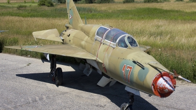 Photo ID 36620 by Chris Lofting. Hungary Air Force Mikoyan Gurevich MiG 21UM, 17