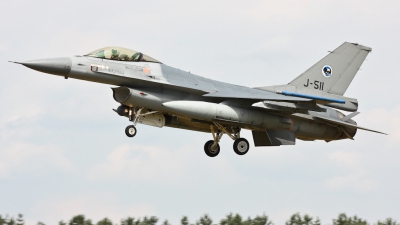 Photo ID 37067 by Jimmy van Drunen. Netherlands Air Force General Dynamics F 16AM Fighting Falcon, J 511