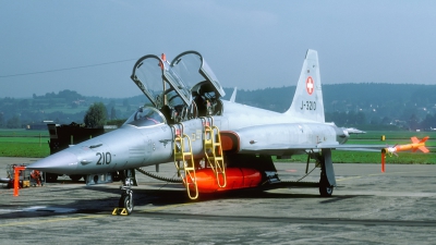 Photo ID 37049 by Joop de Groot. Switzerland Air Force Northrop F 5F Tiger II, J 3210