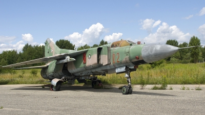 Photo ID 37253 by Jörg Pfeifer. Hungary Air Force Mikoyan Gurevich MiG 23MF, 02