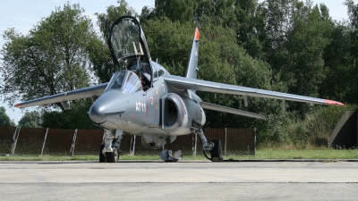 Photo ID 37470 by Toon Cox. Belgium Air Force Dassault Dornier Alpha Jet 1B, AT11