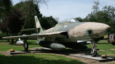 Photo ID 37475 by Toon Cox. Belgium Air Force Republic RF 84F Thunderflash, FR32