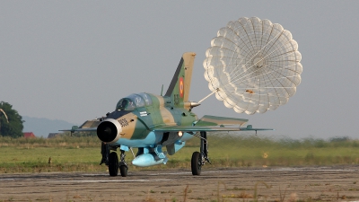 Photo ID 37585 by Menso van Westrhenen. Romania Air Force Mikoyan Gurevich MiG 21UM Lancer B, 9536