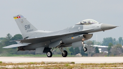 Photo ID 37830 by Tony Printezis. USA Air Force General Dynamics F 16C Fighting Falcon, 93 0540