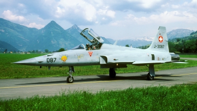 Photo ID 37788 by Joop de Groot. Switzerland Air Force Northrop F 5E Tiger II, J 3087