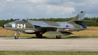 Photo ID 37835 by Rainer Mueller. Private DHHF Dutch Hawker Hunter Foundation Hawker Hunter F6A, G KAXF