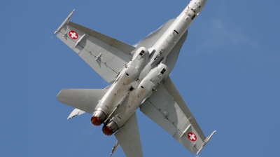 Photo ID 37929 by Jan Suchanek. Switzerland Air Force McDonnell Douglas F A 18C Hornet, J 5004