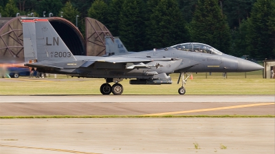 Photo ID 38221 by Alex van Noye. USA Air Force McDonnell Douglas F 15E Strike Eagle, 01 2003