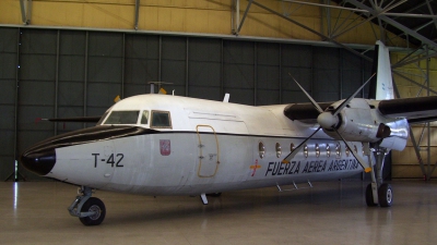 Photo ID 38177 by Franco S. Costa. Argentina Air Force Fokker F 27 600 Friendship, T 42