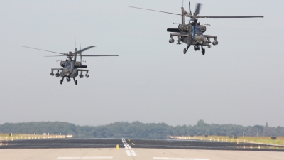 Photo ID 38350 by Jimmy van Drunen. Netherlands Air Force Boeing AH 64DN Apache Longbow, Q 23