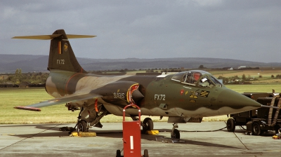 Photo ID 38435 by Alex Staruszkiewicz. Belgium Air Force Lockheed F 104G Starfighter, FX72